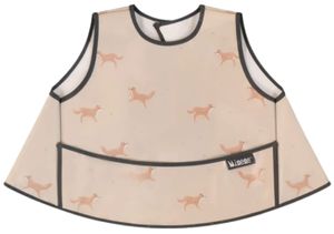 סינר אוכל אטום לנוזלים עם כיס וסגירת סקוטצ