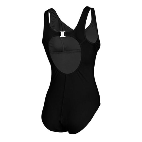 בגד ים שלם לנשים |  Contour Clipback BLACK