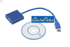 מתאם וידאו חיצוני USB 3.0 TO VGA