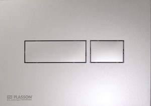 לחצן פלסאון SANI 50636991 ניקל מבריק סני PLASSON