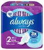 תחבושות Always Ultra Long עם כנפיים -12 יח'