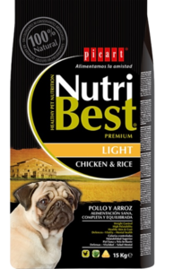 מזון לכלבים שמנים נוטרי בסט לייט 15 ק"ג Nutribest
