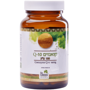 קואנזים Q-10 | 60 כמוסות צמחיות עם קואנזים Q10 דר. גרין | Dr. Green