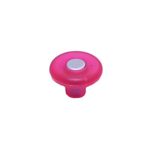 ידית כפתור 3525 עיגול ורוד