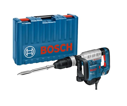 פטיש חציבה בוש BOSCH GSH 500 כולל אזמל ומזוודה קשיחה