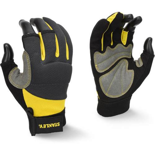 כפפות עבודה מקצועיות - 3 אצבעות חשופות