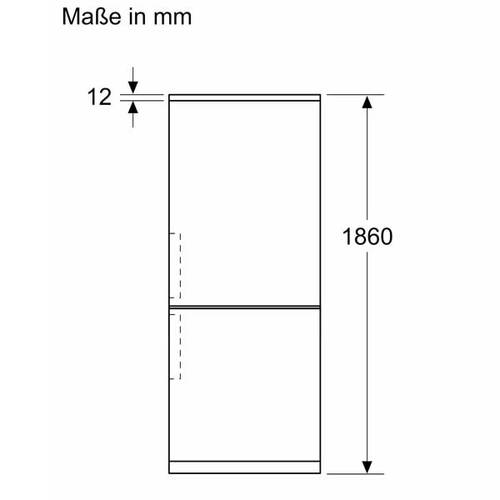 מקרר מקפיא תחתון 321 ליטר Bosch KGN36VXCT נירוסטה מושחרת 