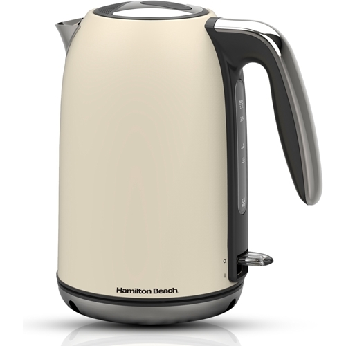 קומקום 1.7 ליטר Hamilton Beach 41304-IS BI קרם