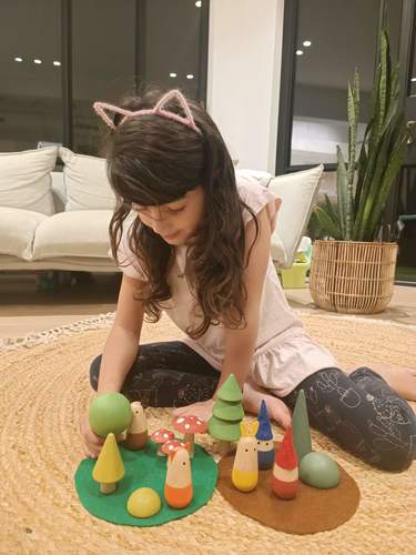 יער הגמדים - משחק אנטרופוסופי לגיל 3 שנים