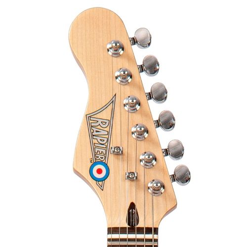 זוית נוספת Rapier 33 Electric Guitar ~ Left Hand Fiesta Red