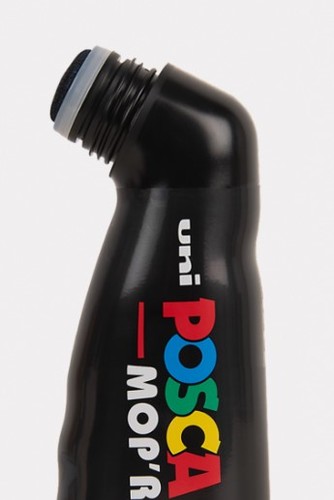 חדש! סט 8 טושי פוסקה מופר  Posca  MOP'R PCM-22, גווני יסוד