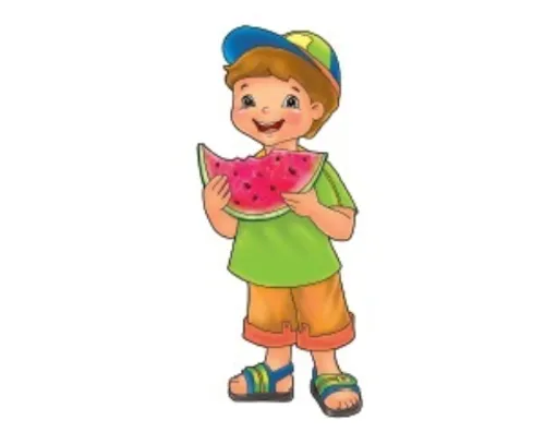עבודת יצירה - אבטיח בקיץ - 36 יח'