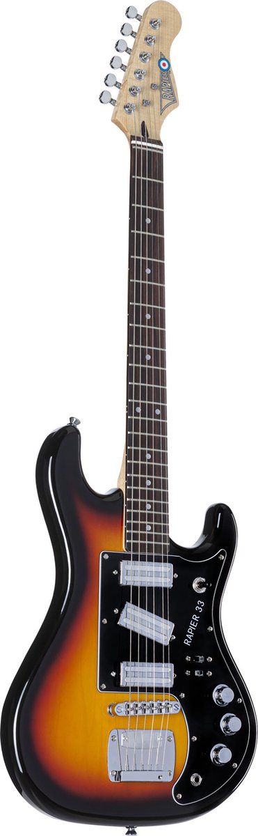 גיטרה חשמלית Rapier 33 3-Tone Sunburst