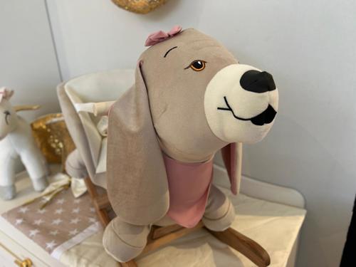 נדנדה Scooby beige pink 
