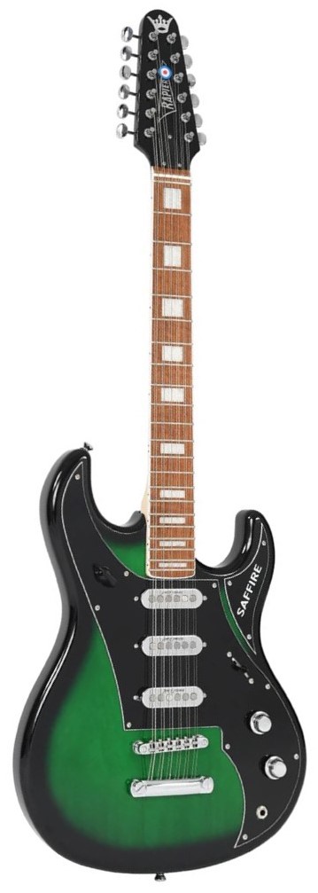 גיטרה חשמלית 12 מיתרים Rapier Saffire 12 String