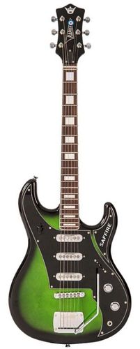 Rapier Saffire Electric Guitar ~ Greenburst