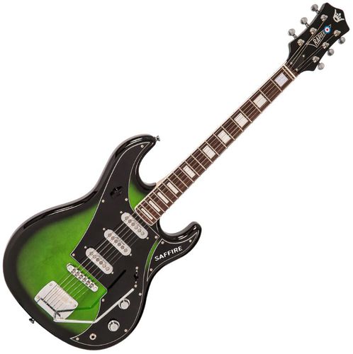 זוית נוספת Rapier Saffire Electric Guitar ~ Greenburst