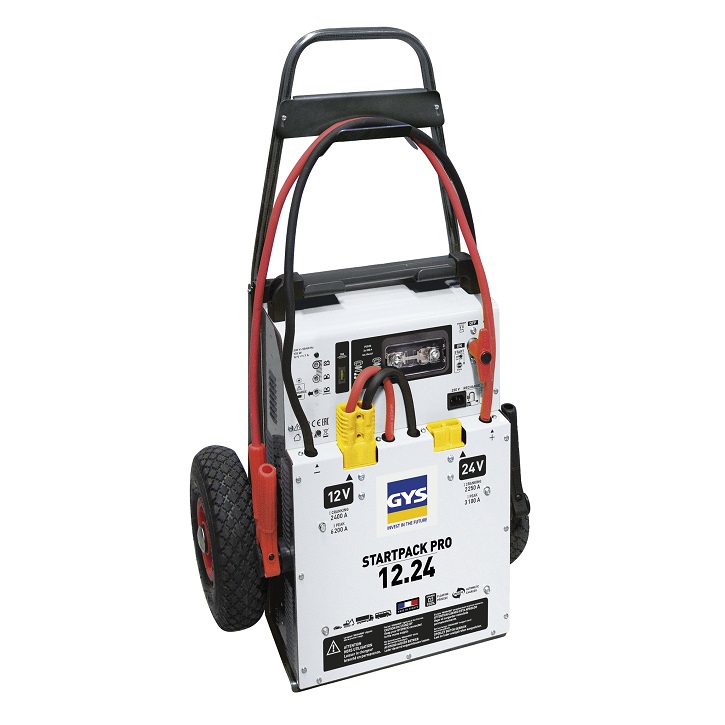בוסטר התנעה נייד GYS STARTPACK PRO 1200A/1300A 12V/24V