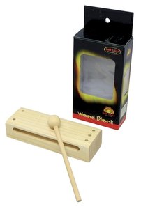 תוף בלוק מעץ כולל מקוש 830240 HIGH PITCH מבית GEWA (Germany)