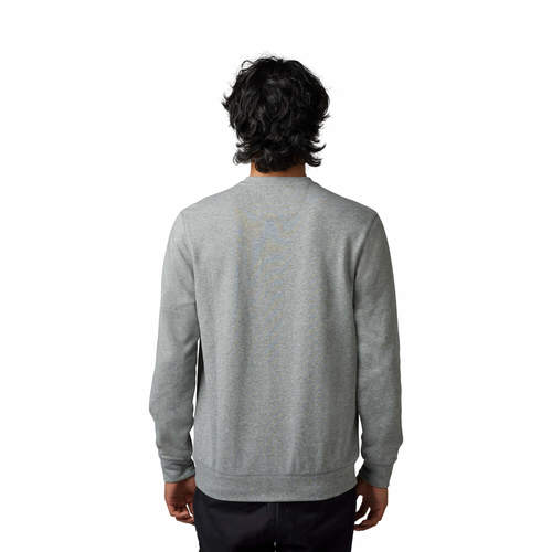 חולצה ארוכה עם כיס אפור - LEVEL UP LS PKT TEE V23