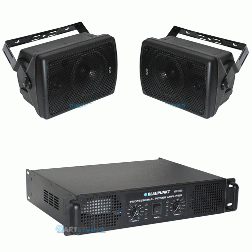 מערכת הגברה להתקנה BLAUPUNKT SET BP2200