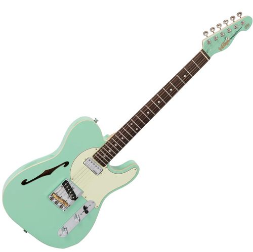 זוית נוספת Vintage V72 ReIssued Electric Guitar ~ Ventura Green