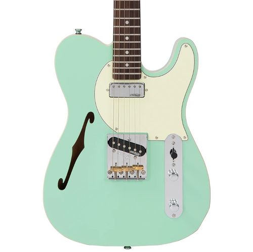 זוית נוספת Vintage V72 ReIssued Electric Guitar ~ Ventura Green