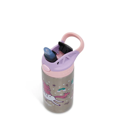 בקבוק ילדים מתכת CONTIGO - CLEANABLE חד קרן 385 מ