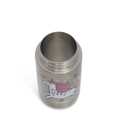 בקבוק ילדים מתכת CONTIGO - CLEANABLE חד קרן 385 מ