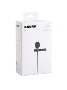 A SHURE LAVALIER MICROPHONES- MOTIV MVL-3.5MM