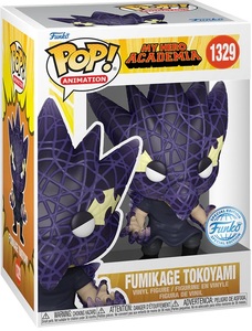 POP POP Animation- MHA: Tokoyami (Black Abyss) (אקסקלוסיבי מדבקה כסופה) Funko