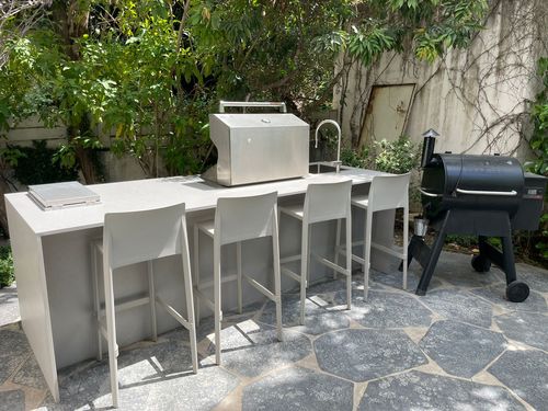 מטבח חוץ בהתאמה גריל מאסטר