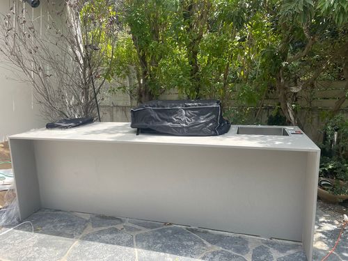 מטבח חוץ בהתאמה גריל מאסטר