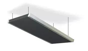 פאנל אקוסטי בודד לתקרה שחור כולל מסגרת Primacoustic Stratus