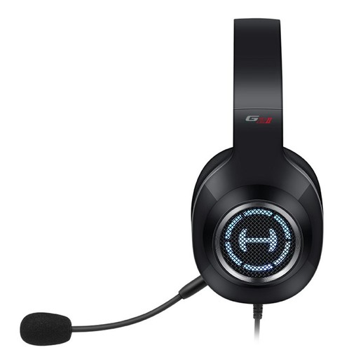 אוזניות קשת עם חיבור USB לגיימינג בצבע שחור Edifier G2II Gaming 7.1 Headphones with NC 50mm