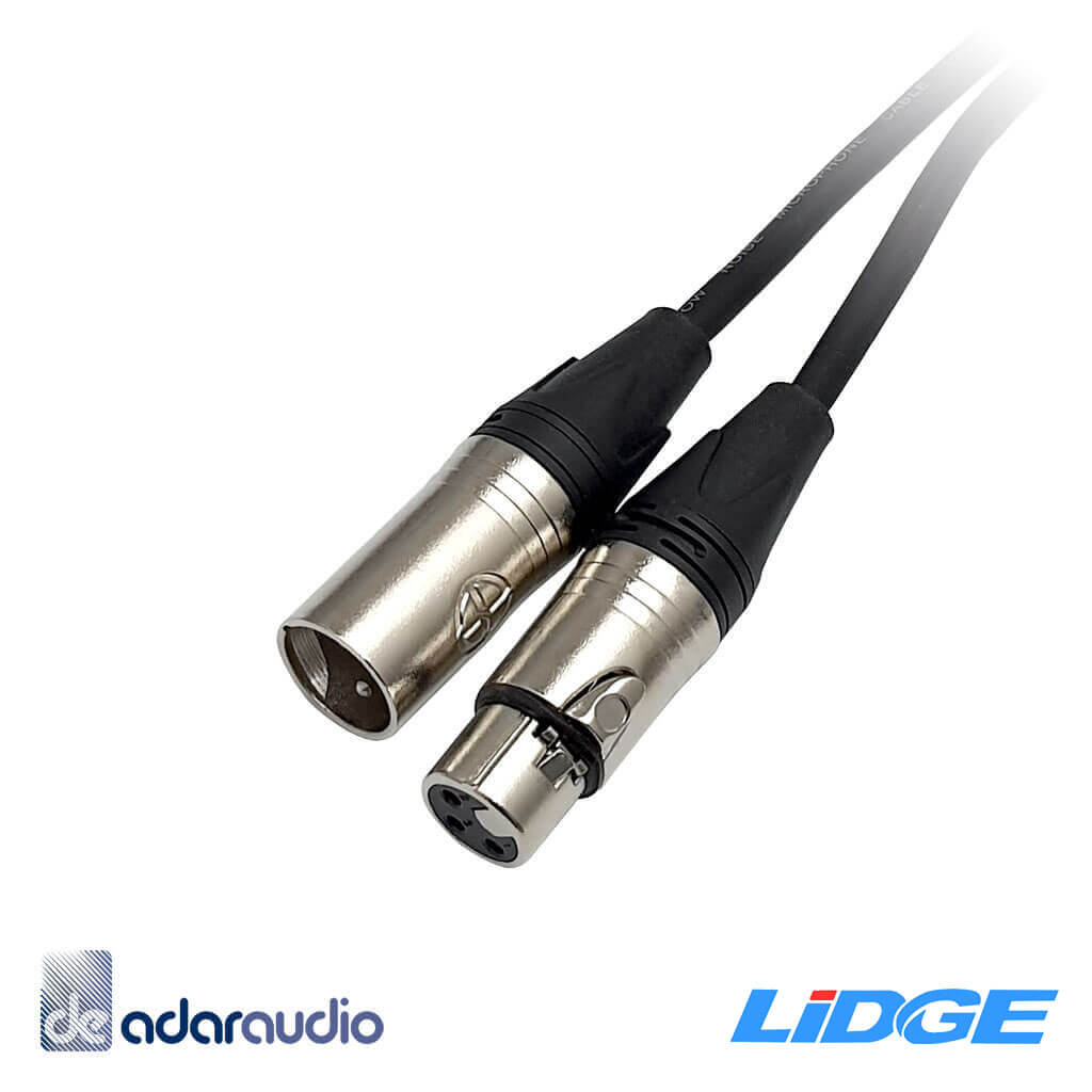 כבל XLR מאריך מקצועי - 10 מ