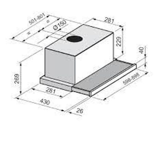 קולט אדים Ly Vent LV-P-841 ליוונט