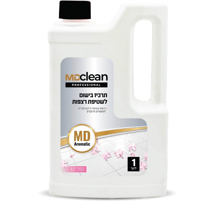 תרכיז בישום לשטיפת רצפות – ספרינג 1 ליטר MDclean Professional 