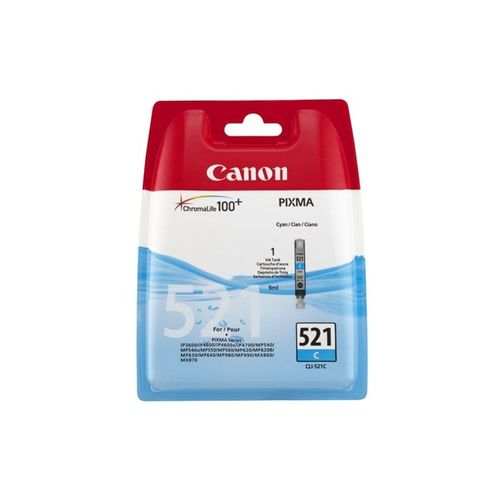 ראש דיו ציאן (כחול) מקורי Canon CLI-521C