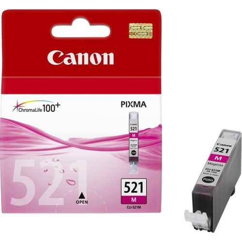 ראש דיו מגנטה (אדום) מקורי CANON CLI-521M