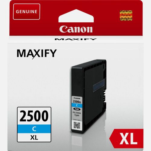 מילוי דיו ציאן (כחול) מקורי PGI-2500XL C Canon