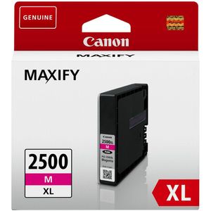 מילוי דיו מגנטה (אדום) מקורי PGI-2500XL M Canon