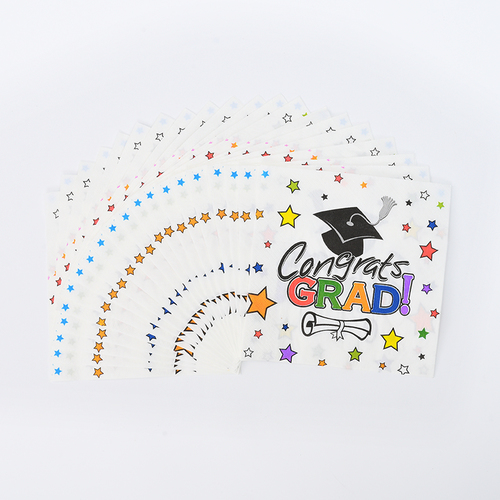 מפיות נייר ארוז 20 יח' סט סיום לימודים
