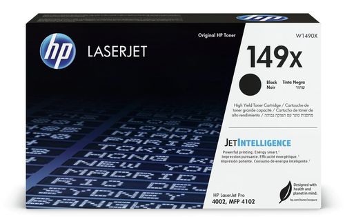 טונר שחור מקורי HP 149X W1490X (הספק 9,500 דף)