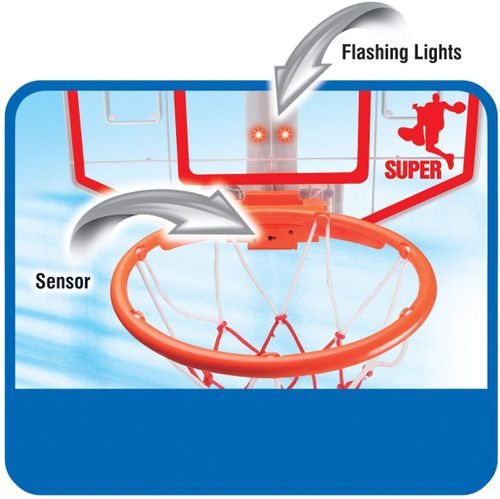 מתקן כדורסל לילדים 3 גבהים עם סופר קליעות אלקטרוני