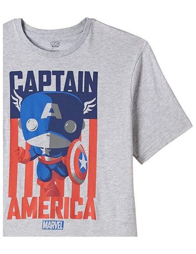 חולצת T פנקו פופ: Captain America מידה L לארג'