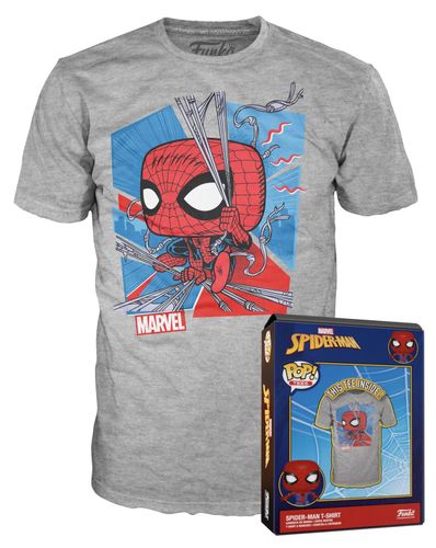 חולצת T פנקו פופ: ספיידרמן המדהים THE AMAZING SPIDER-MAN מידה L לארג'