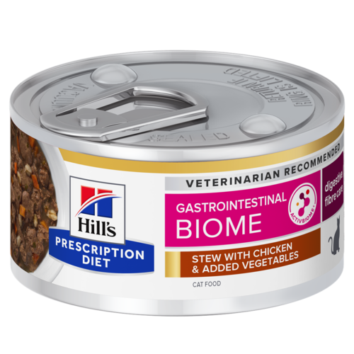שימור נזיד GI BIOME עוף וירקות 82 גרם לחתולים