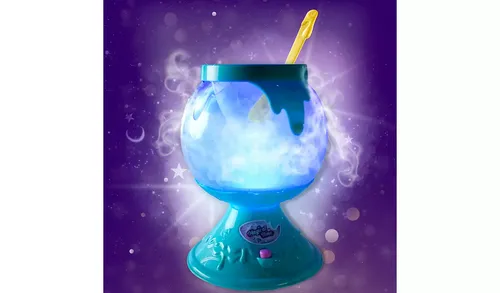 ערכת הכנת 10 סוגי סליים קסום כולל קדירה עם אפקט ערפל ואורות