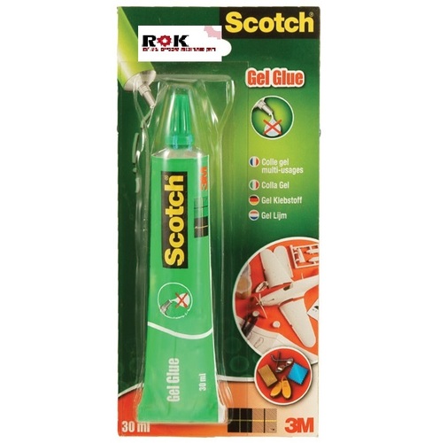 דבק ג'ל רב שימושי 3M Scotch.